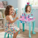 Toaletka dla dziewczynki z LED, suszarką, biżuterią i dźwiękami - Mała Księżniczka